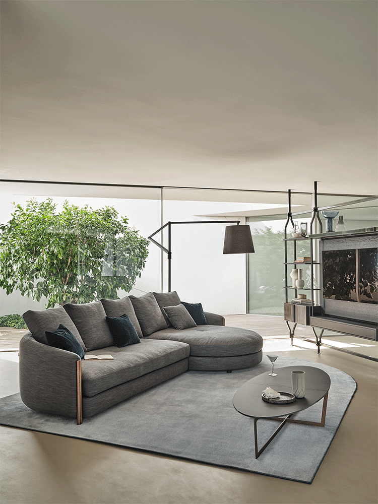 Arredamento in stile nordico: protagonista la luce 2 Bonnie, il divano Bontempi